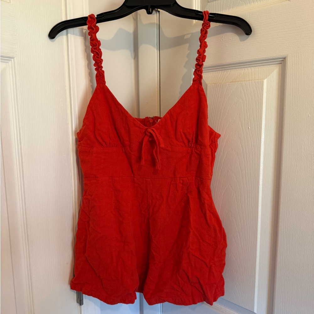Super Cute Red Romper